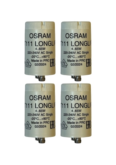 Osram St111 Starter 4-65w 220v 4 Adet