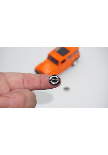 Volvo Oto Anahtar 3M Metal Alaşım Logo 2Li Set