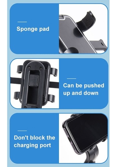 Sones Universal Araç Enayi Cep Telefonu Tutucu Siyah