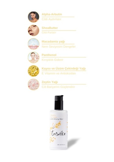Cremika Beyazlatıcı Vücut Losyonu 300 ML