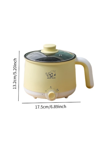 Homyl Elektrikli Sıcak Tencere Taşınabilir 2 Vites Vapursuz