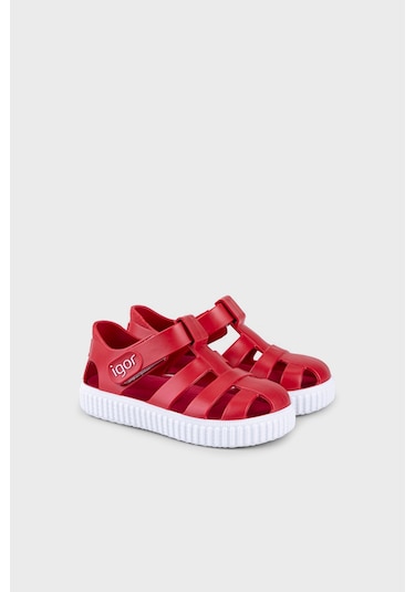 Igor Unisex Çocuk Deniz Ayakkabısı S10289 Kırmızı