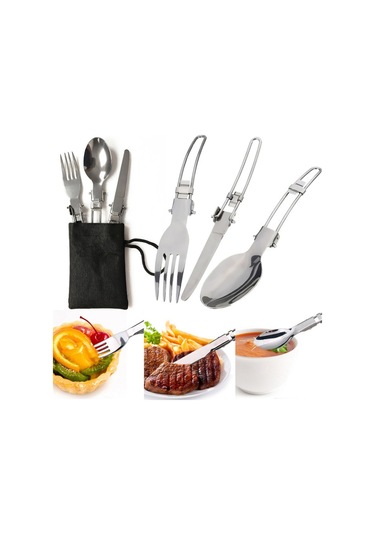 Ultra Hafif Kamp Tencere Seti Yeşil Yeşil