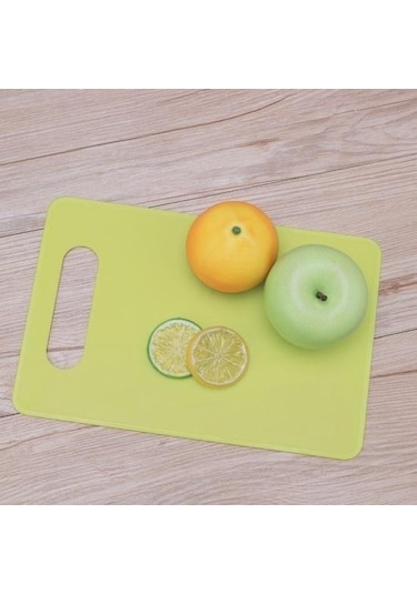 Mavi Mutfak Doğrama Kaymaz Kesme Bloğu Düz Renk Pişirme Plaka Tahtası Aracı