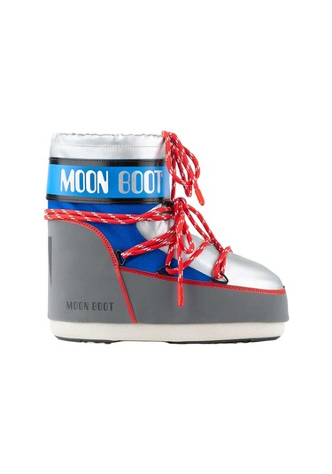 Hf04 Silver Blue Red Bot Kadın 80d1409650 Moon Boot Icon Low Space Racing Çok Renkli