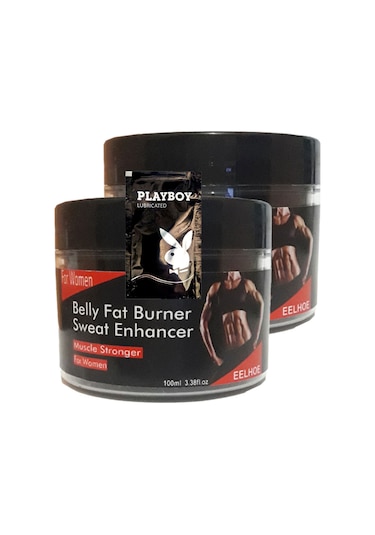 Belly Fatburner Sweat Enhancer 2 Adet Kadınlara Özel Yağları Yakıcı Kas Yapıcı Krem 100 Ml + 1 Adet Jel Hediye