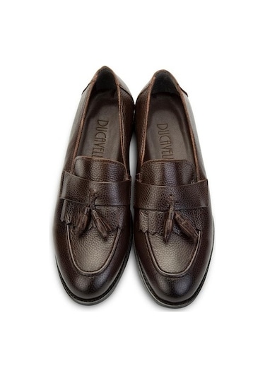 Ducavelli Tassel Hakiki Deri Erkek Klasik Ayakkabı