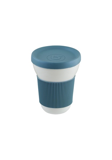 Bonna Experience Softline Silikon Kapaklı Porselen 350cc Mug