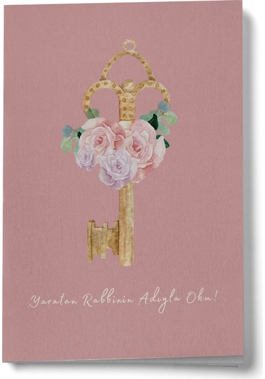 Yaratan Rabbinin Adıyla Oku Mini Defter Çok Renkli
