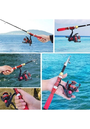 Valkyrie 1.5m Lrf Spin Olta Kamış Seti Motorlu Misinalı Kullanıma Hazır