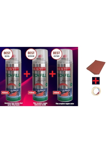 Aracınızın Boya Koduna Özel Best Sprey Full Boya Seti