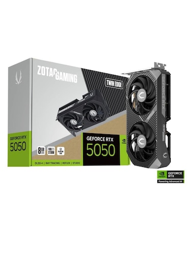 Zotac Geforce Rtx 5050 Gamıng Twın Edge 8gb Gddr6 128bit Dlss 4 Ekran Kartı