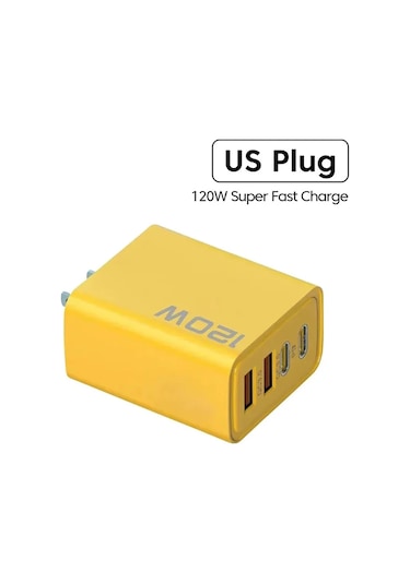 Snapbuy 4 Portlu 120w Hızlı Şarj Cihazı Qc3.0 Pd 2 Usb Adaptör İphone Uyumlu Samsung Xiaomi Ildistribütör Garantili
