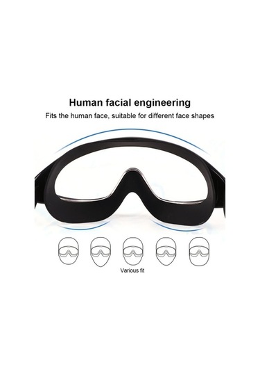 Artfulabode Yüzme Sones Siyah Sıvı Silikon Rahat Önleyici Kaplama Hd Gümüş Gözlüğü Elektroliz Buğu Wf Çok Renkli