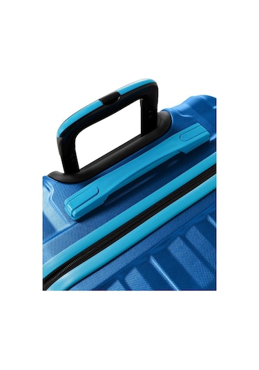 Büyük Boy Valiz 4x2 Teker Mavi 1167