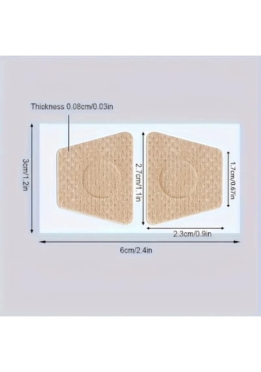 Larimar Kolay Uygulanabilir Ayak Tırnağı Onarım Yaması - 9069334620538lmr Çok Renkli