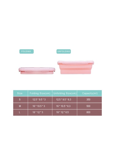 Aubyhe 3'lü Silikon Yemek Kutusu Seti - Katlanabilir, Leakproof Kapağı İle Sağlıklı Yemek Taşıma Mavi MAvi