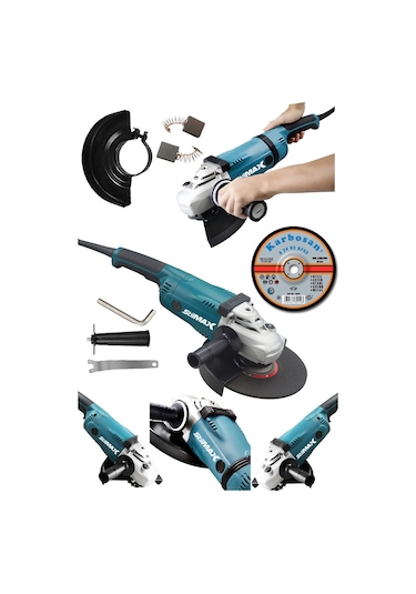 Stilmax STL9050 2700 W 230 MM Büyük Boy Taşlama Makinesi + Taş