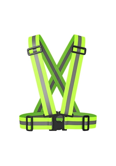 Motosiklet – Bisiklet Reflektörlü İkaz Kemeri/ Yeleği (Yeni Yönet