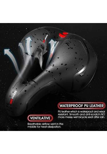 Motion003 1 Adet Uniseks Hafıza Köpük Bisiklet Koltuk Minderi Siyah Çift Şok Emici Top Su Geçirmez Geniş Uyumlu Erkekler Ve Kadınlar İçin Bisiklet Aksesuarları Siyah Motion003 1 Adet Uniseks Hafıza Köpük Bisiklet Koltuk Minderi Siyah Çift Şok Emici Top Su Geçirmez Geniş Uyumlu Erkekler Ve Kadınlar İçin Bisiklet Aksesuarları Siyah