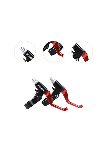 Suntek Çocuk Fren Kolu Güvenilir Hafif Gidon Frenler Kırmızı