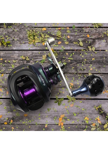 Ranyeek Alüminyum Köprü Balık Makinesi Kolu, Ergonomik Tutuş, 8x5mm Montaj Deligi, D/a Marka Luya Modifikasyonu İçin Uygun, Siyah Siyah