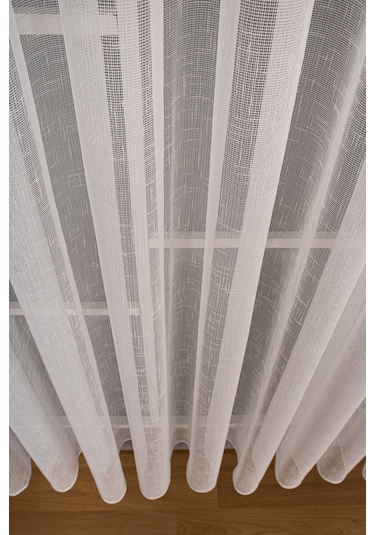 Natural Keten Tül Perde