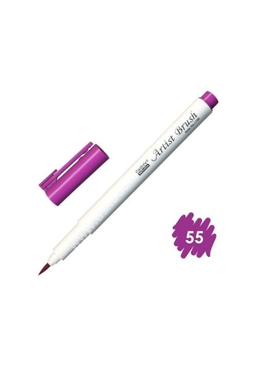 Marvy Artist Brush - Fırça Uçlu Kalem 1100 No:55 Brush Iris Purpl