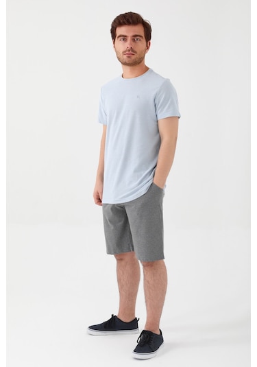 Arnetta Arnetta Gri Erkek Bermuda Takım 001