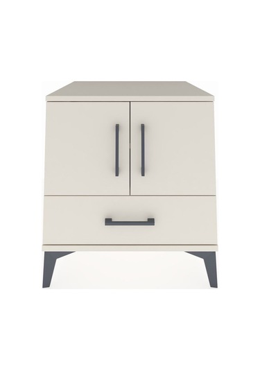 Kronos Komodin 2 Raflı Tek Çekmeceli 2 Kapaklı 60x59x64 Aytaşı-aytaşı Aytası