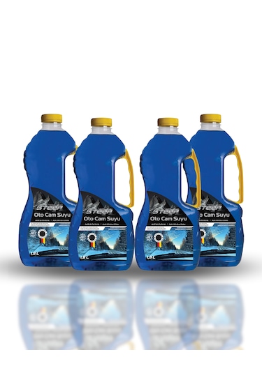 Steep Oto Cam Suyu -20 Derece Antifriz İçerikli 1.8 Lt 4 Adet