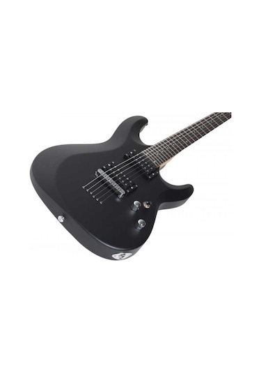 Schecter C-6 Deluxe Elektro Gitar Satin Black