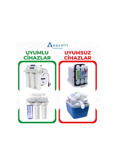 Su Arıtma Filtresi – Açık Kasa Su Arıtma Cihazı 10 İnç - 5 Li Filtre Seti
