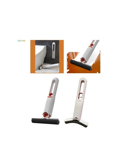 Prestigegoods Taşınabilir Mini Paspas Ev Temizlik Paspası, 120 Derece Dönme, Hafif Derin Temizlik Mop