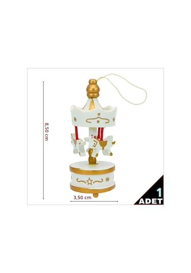 Mini Atlı Karınca, 8,5cm X 3,5cm - 1 Adet