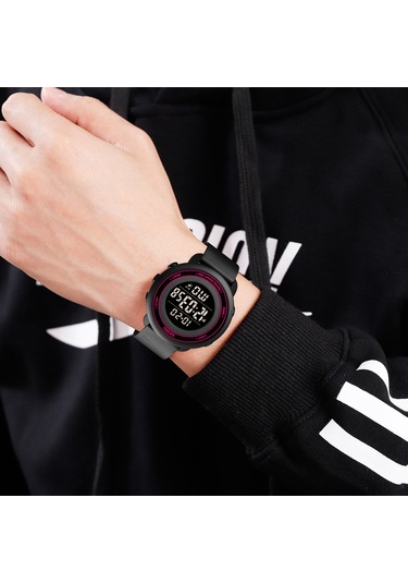 Sones Ochstın 6123b Çok Fonksiyonlu Kuvars Su Geçirmez Işıklı Çelik Kayışlı Erkek Saati Gümüş Mavi