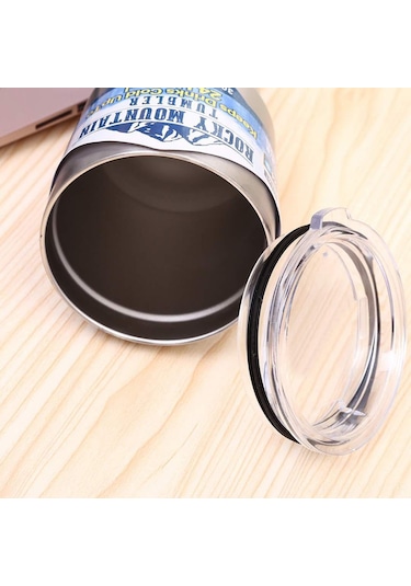 Yaleker 304 Paslanmaz Çelik Seyahat Kupa, 24 Saat Soğuk/12 Saat Sıcak Saklama, Taşınabilir Outdoor/car Kullanıma Uygun, 30oz Gümüş Renk