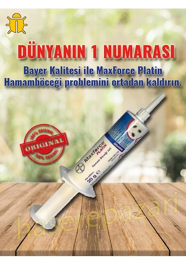 Bayer Maxforce Platin Hamamböceği Jeli 20 G