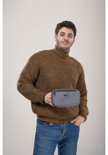 Ççs 31555 Askılı El Çantası Gri