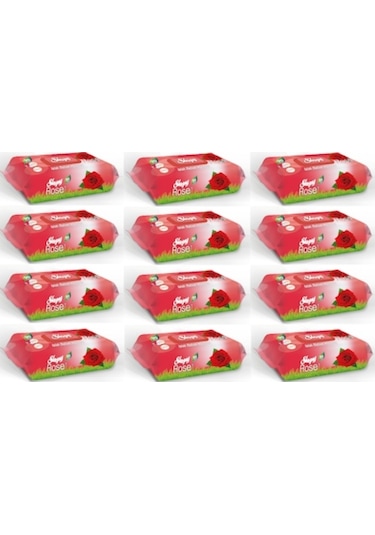 Sleepy Gül Kokulu Islak Bebek Havlusu 12 X 90'Lı