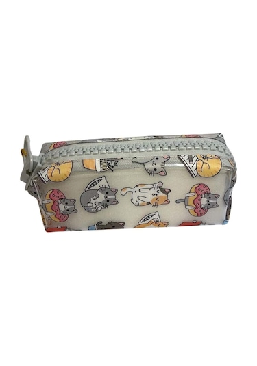 Unicus Big Zip Rebuplic Of Cats Silikon Kalem Kutu renkli