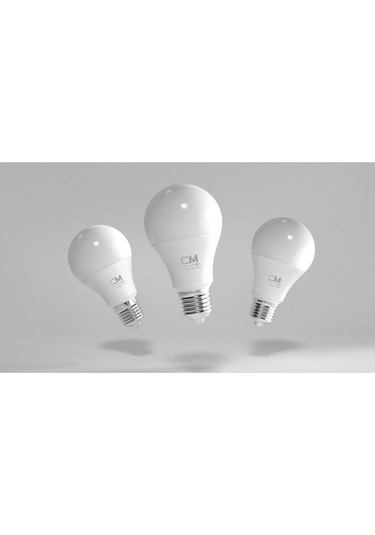 9w E27 Duy 3200k Sarı Işık Led Ampul, Enerji Tasarruflu Ev Aydınlatması