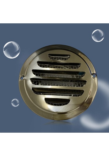 Homyl Ev Duvar Için Panjurlu Izgara Kapağı Havalandırma 80mm