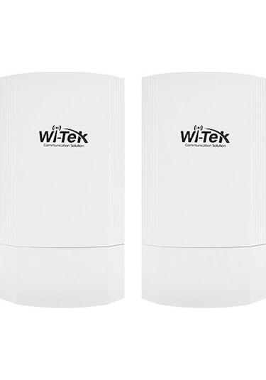 Mikrotik Wi-Tek Wİ-CPE511H-KİT 5.8 G 3 KM 900 M Wireles Aktarıcı 2'li Set