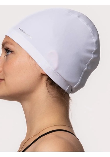 Swimroom Yüzme İçin Kumaş Bone "lycra 56-60" 241817396 Beyaz