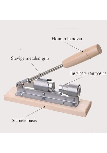 Monyee Ev İçin Çeşitli Fındıkların Kabuklarını Açmak İçin Ayarlanabilir Ahşap Ve Metal Lehimli Fındık Kırıcı Araç Gümüş