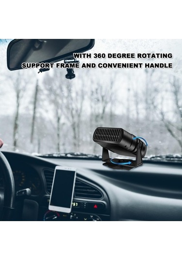 Dancemonkey 12v Araba Isıtıcı, Ön Cam Buz Çözme, İç Isıtma Fanı, Otomobil İç İklima Cihazı