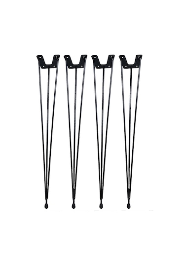 Firkete Tel Sehpa Ayağı Tekli (46 cm)