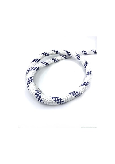 Molhalat 8 MM Iskota Halat 100 Metre-Parlak İpek Örgülü Polyester Halat-Tekne Halatı