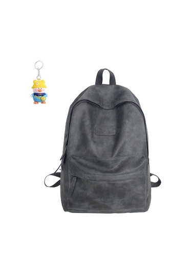 Szypzstore Kadın Ortaokul Ve Lise Öğrencileri Için Sırt Çantası Seyahat Çantası Basit Büyük Kapasiteli Rahat Bilgisayar Sırt Çantası Uxa5fz Gray